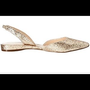 Nine West Sparkle sling back flats